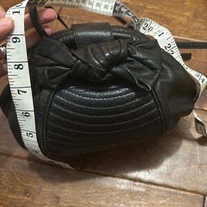 Genuine Leather Vintage Ann Taylor small cross body purse.